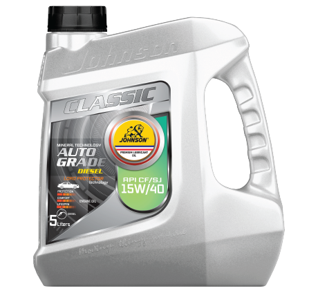 Diesel Auto Grade CLASSIC 5Ltr CF-4/SJ 15W-40